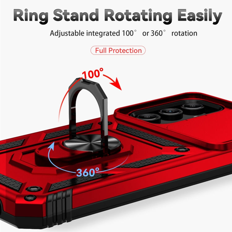 For Samsung Galaxy A15 Sliding Camshield Holder Phone Case