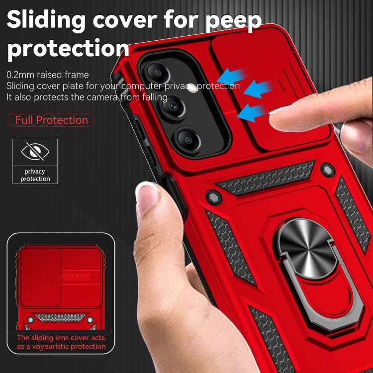 For Samsung Galaxy A15 Sliding Camshield Holder Phone Case