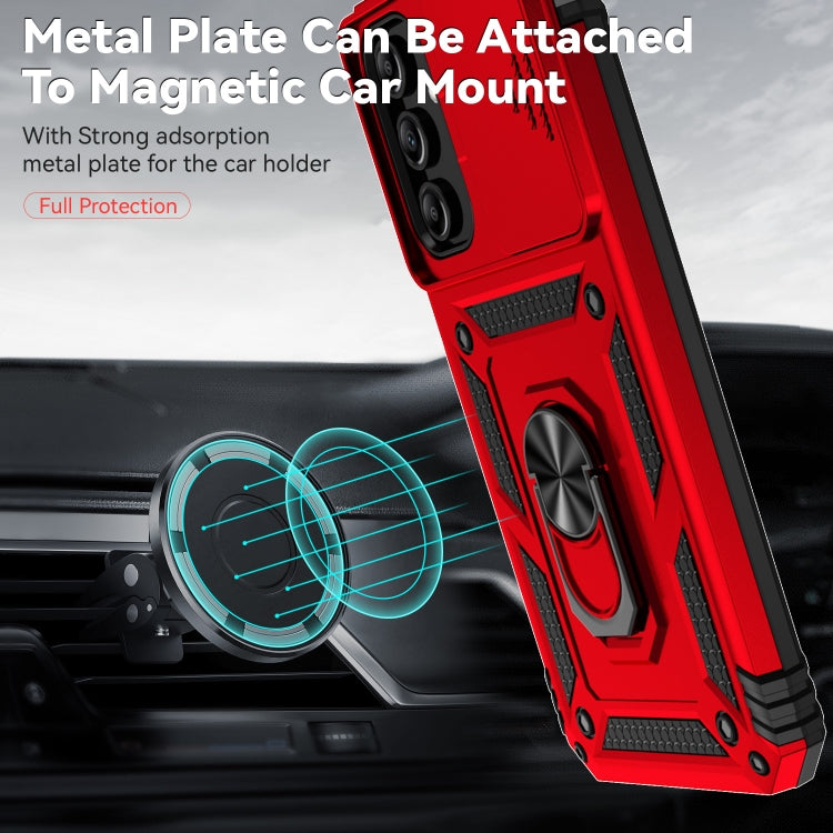 For Samsung Galaxy A15 Sliding Camshield Holder Phone Case