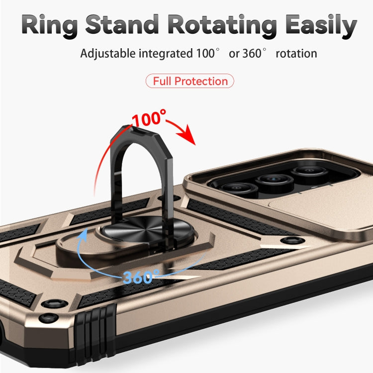 For Samsung Galaxy A15 Sliding Camshield Holder Phone Case