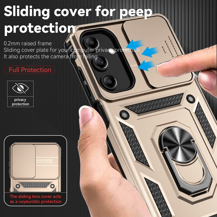 For Samsung Galaxy A15 Sliding Camshield Holder Phone Case