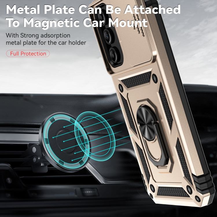 For Samsung Galaxy A15 Sliding Camshield Holder Phone Case
