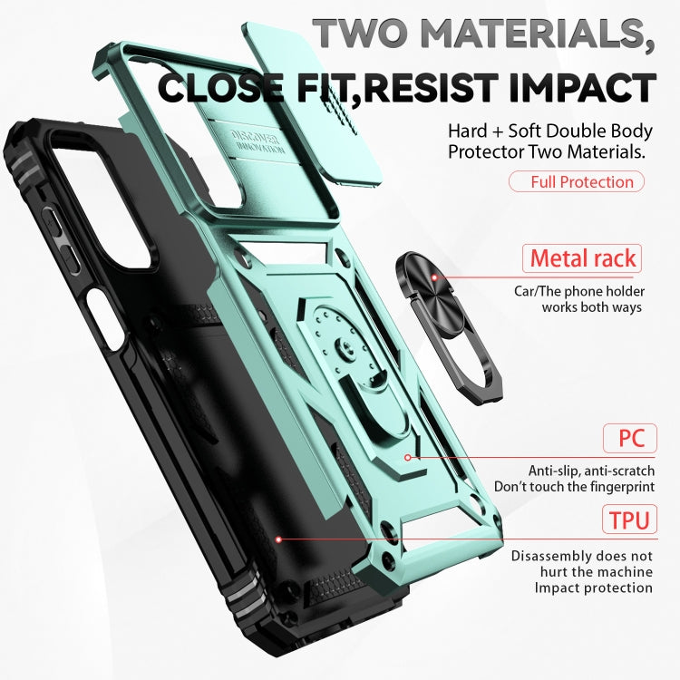 For Samsung Galaxy A15 Sliding Camshield Holder Phone Case