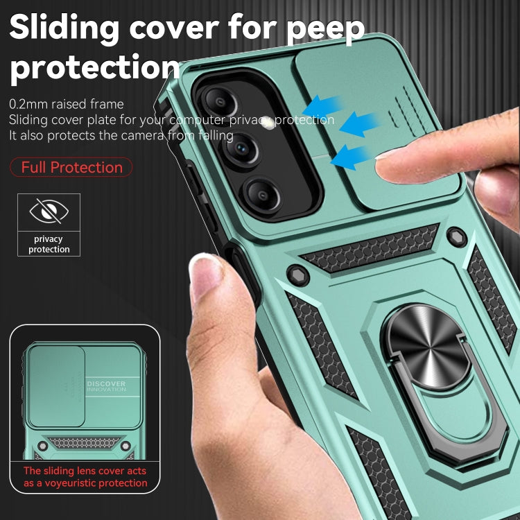 For Samsung Galaxy A15 Sliding Camshield Holder Phone Case