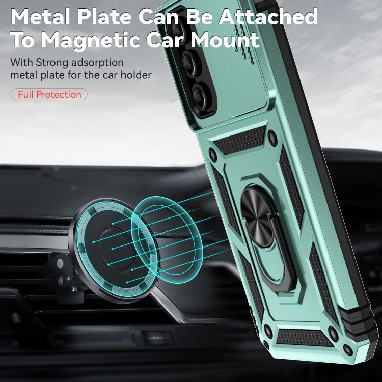 For Samsung Galaxy A15 Sliding Camshield Holder Phone Case