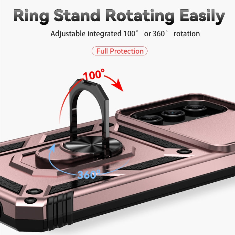 For Samsung Galaxy A15 Sliding Camshield Holder Phone Case