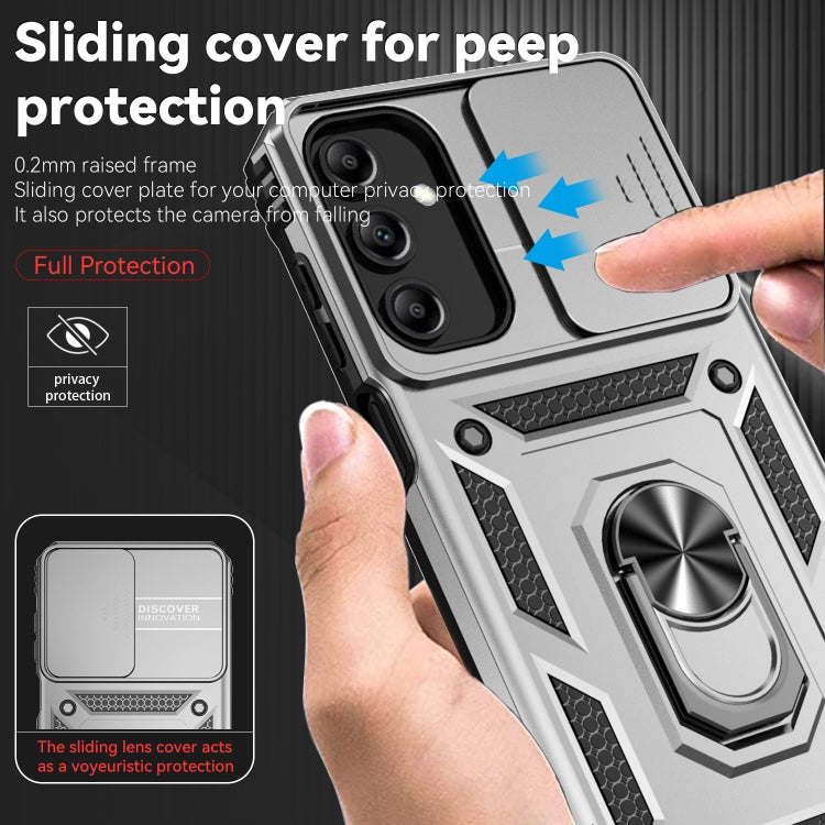 For Samsung Galaxy A15 Sliding Camshield Holder Phone Case