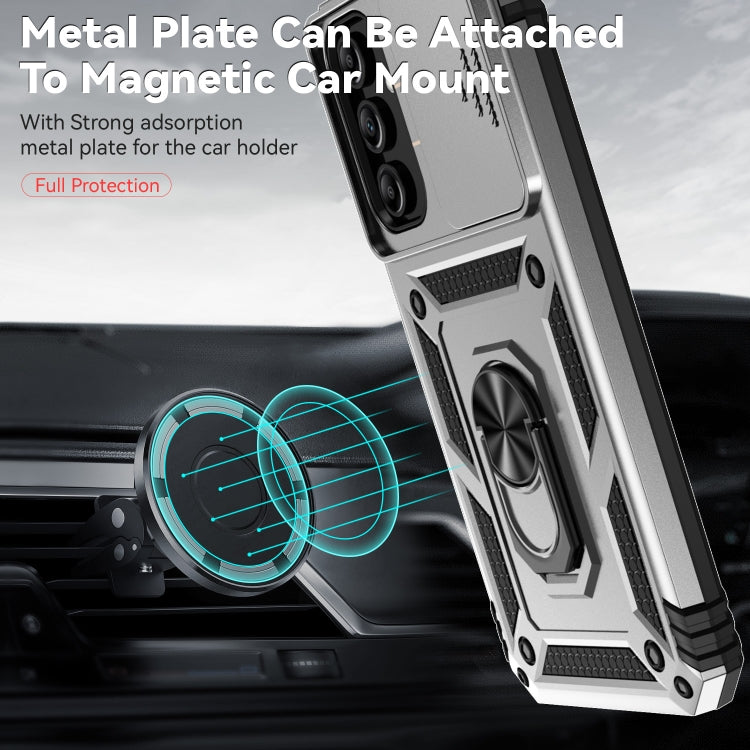 For Samsung Galaxy A15 Sliding Camshield Holder Phone Case