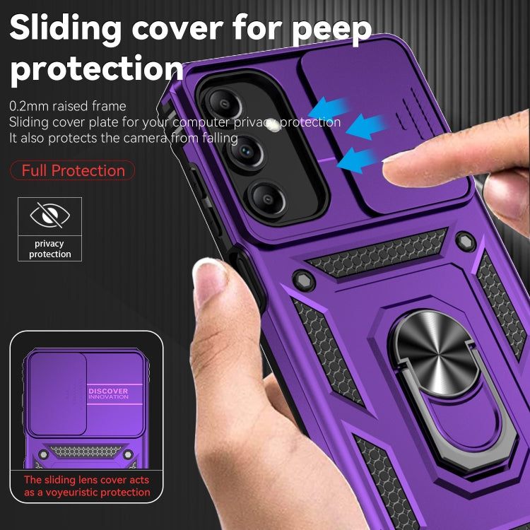 For Samsung Galaxy A15 Sliding Camshield Holder Phone Case