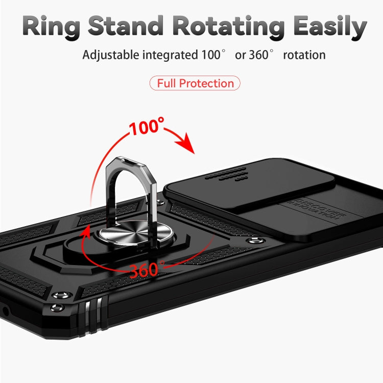 For Samsung Galaxy M53 Sliding Camshield Holder Phone Case