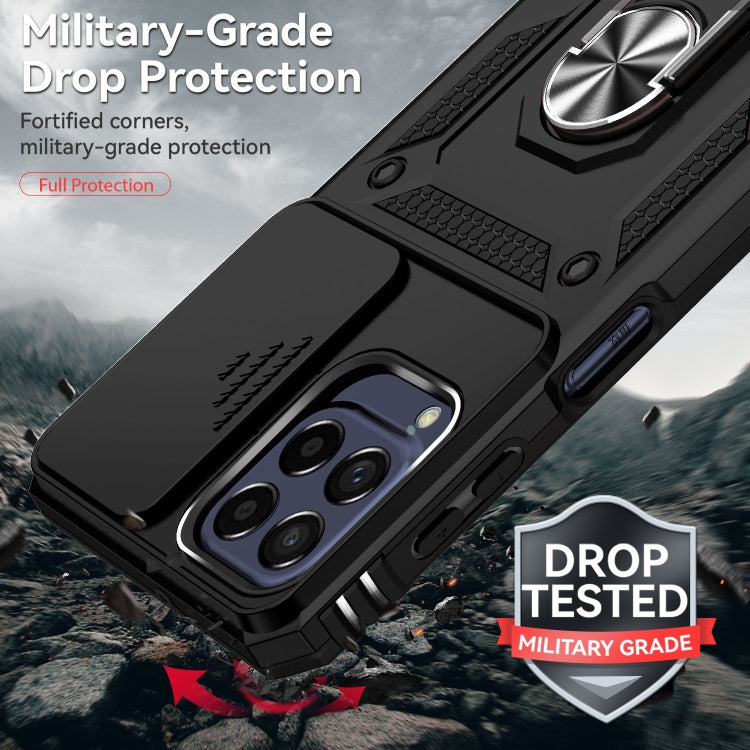 For Samsung Galaxy M53 Sliding Camshield Holder Phone Case