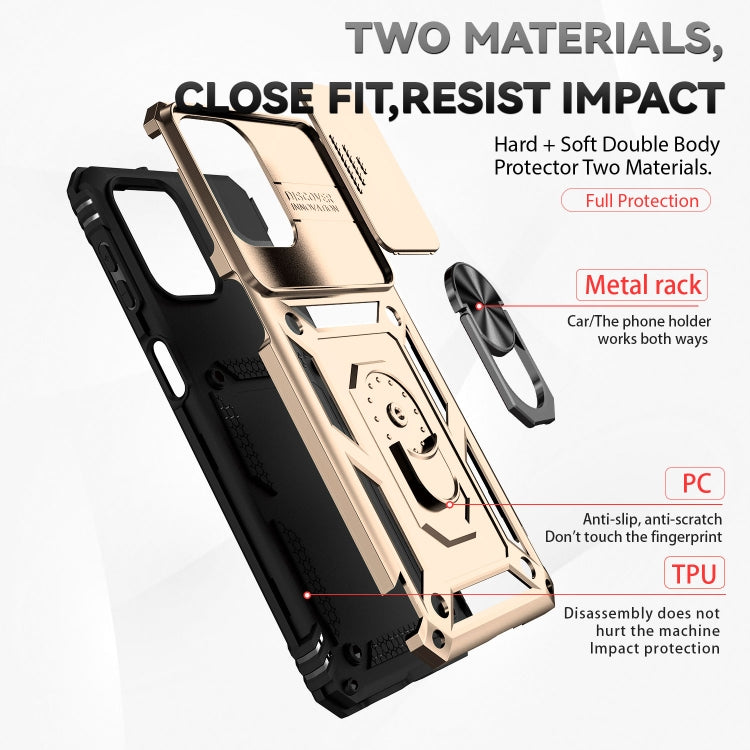 For Samsung Galaxy M53 Sliding Camshield Holder Phone Case