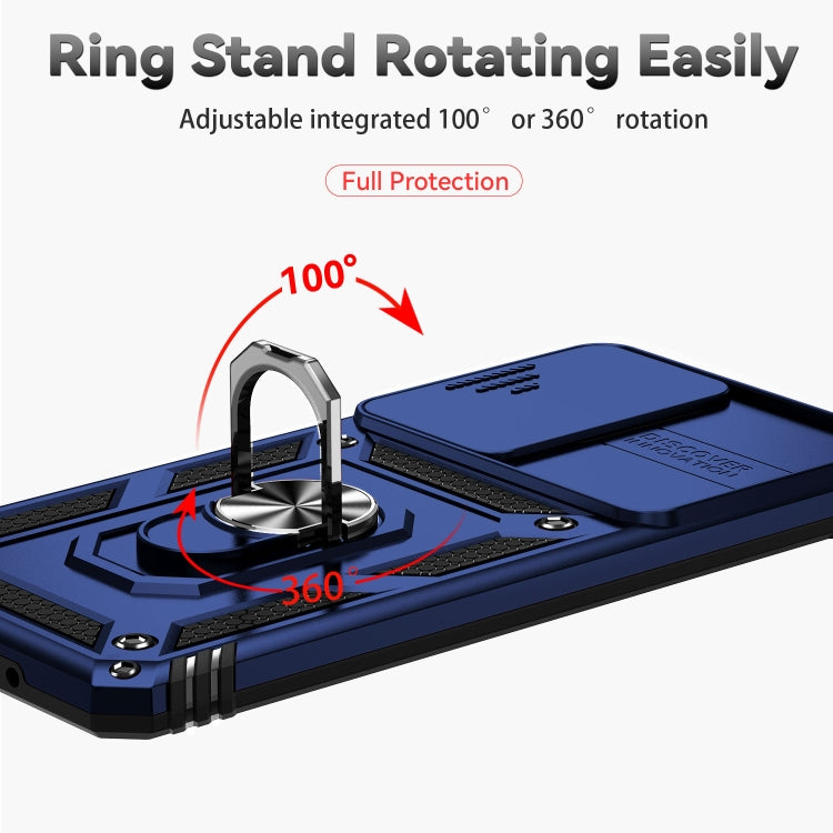 For Samsung Galaxy M53 Sliding Camshield Holder Phone Case
