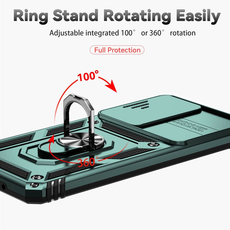 For Samsung Galaxy M53 Sliding Camshield Holder Phone Case