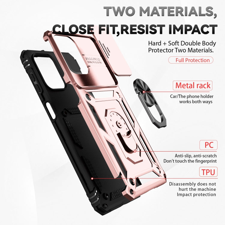 For Samsung Galaxy M53 Sliding Camshield Holder Phone Case
