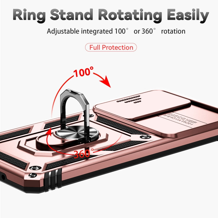 For Samsung Galaxy M53 Sliding Camshield Holder Phone Case