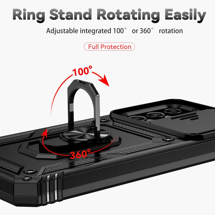 For Samsung Galaxy A25 Sliding Camshield Holder Phone Case