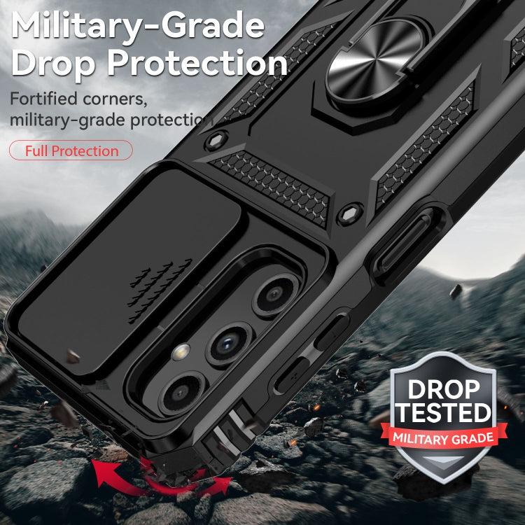 For Samsung Galaxy A25 Sliding Camshield Holder Phone Case