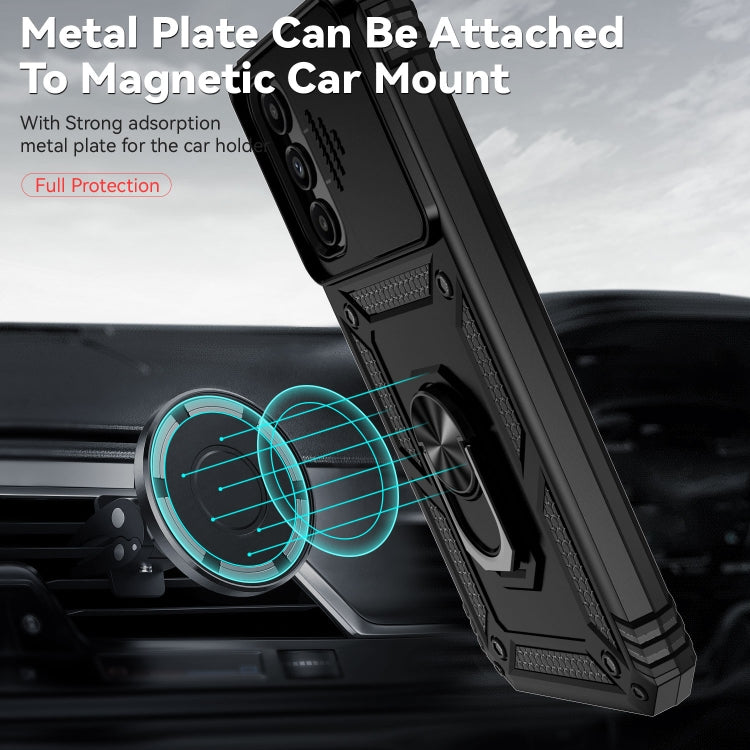 For Samsung Galaxy A25 Sliding Camshield Holder Phone Case