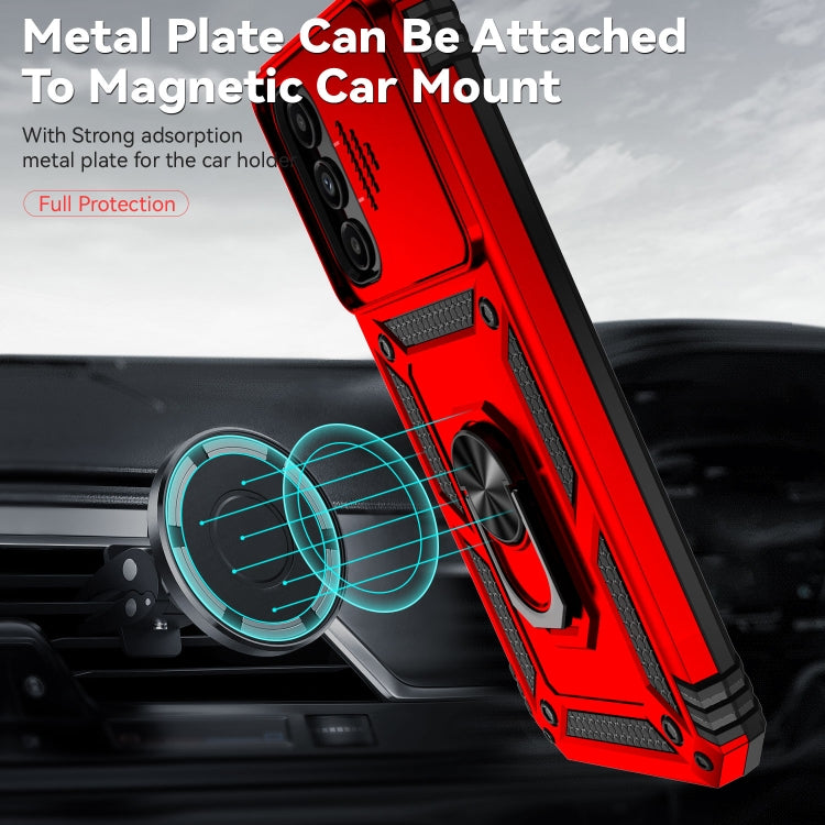 For Samsung Galaxy A25 Sliding Camshield Holder Phone Case