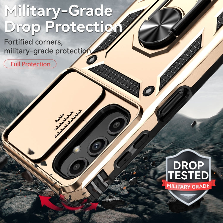 For Samsung Galaxy A25 Sliding Camshield Holder Phone Case