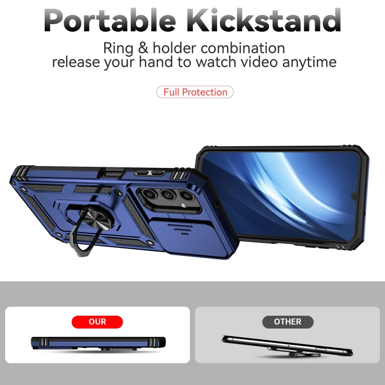 For Samsung Galaxy A25 Sliding Camshield Holder Phone Case