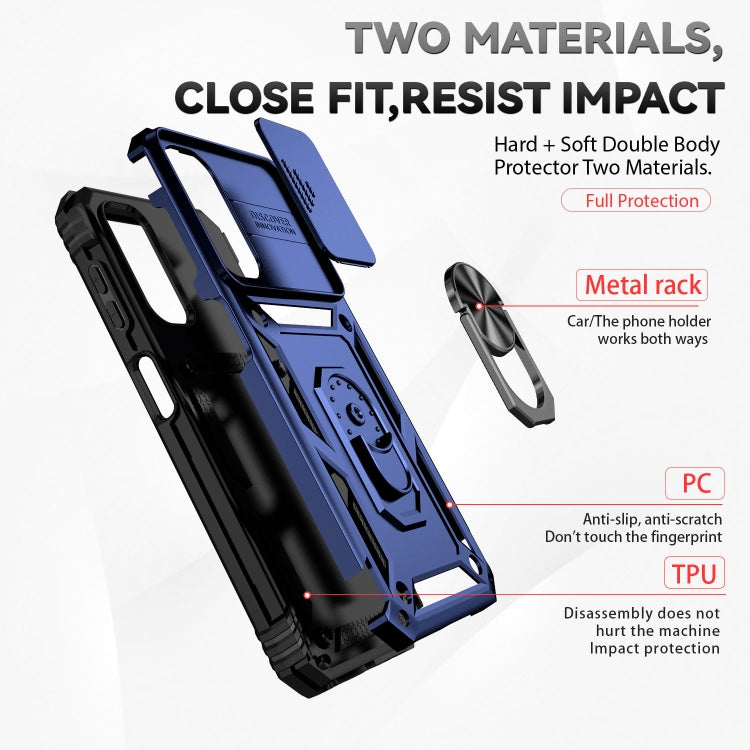 For Samsung Galaxy A25 Sliding Camshield Holder Phone Case