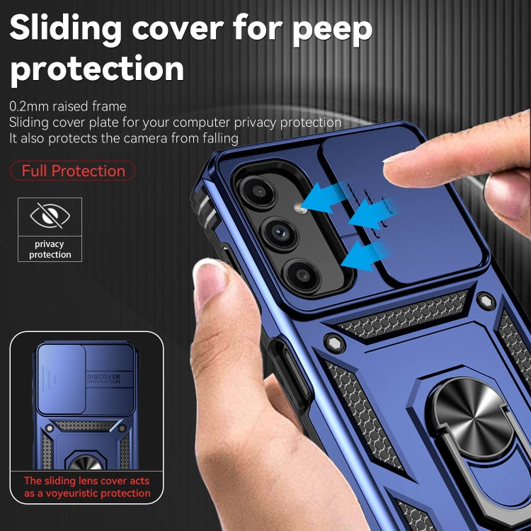 For Samsung Galaxy A25 Sliding Camshield Holder Phone Case