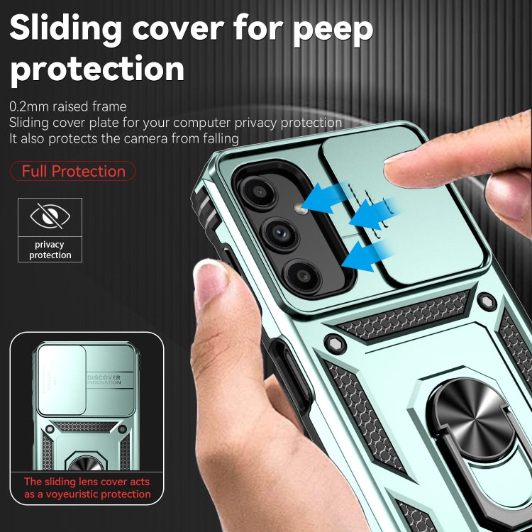 For Samsung Galaxy A25 Sliding Camshield Holder Phone Case