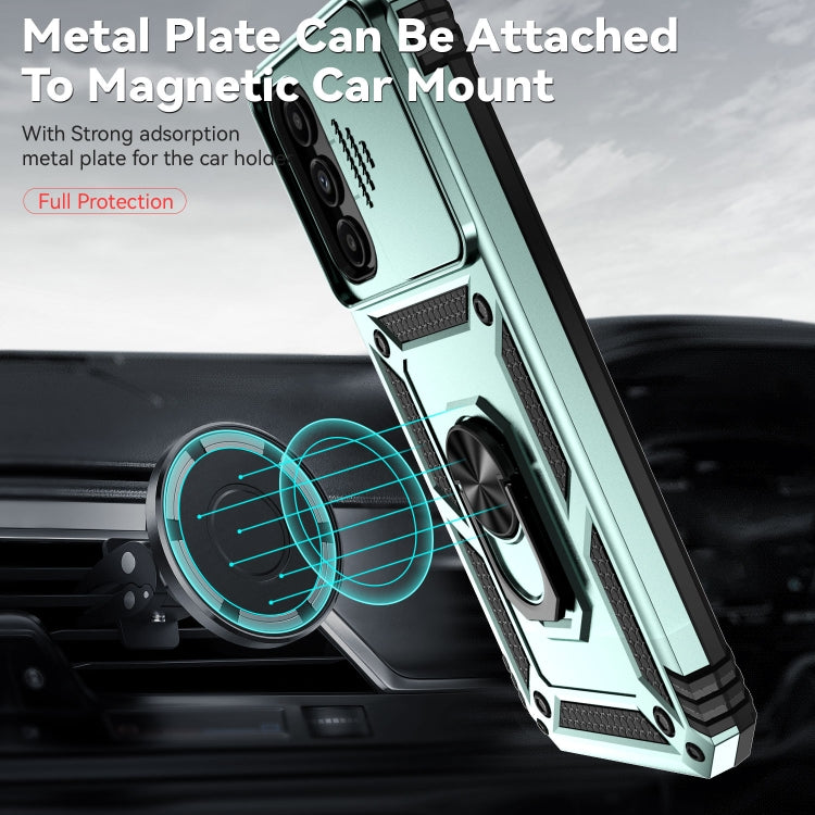 For Samsung Galaxy A25 Sliding Camshield Holder Phone Case