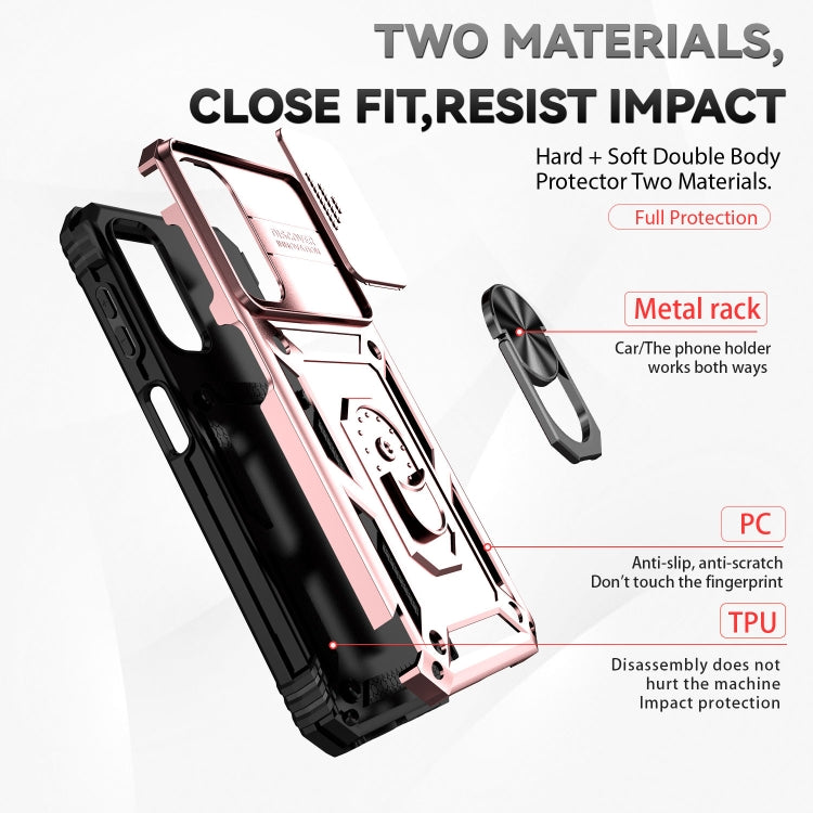 For Samsung Galaxy A25 Sliding Camshield Holder Phone Case