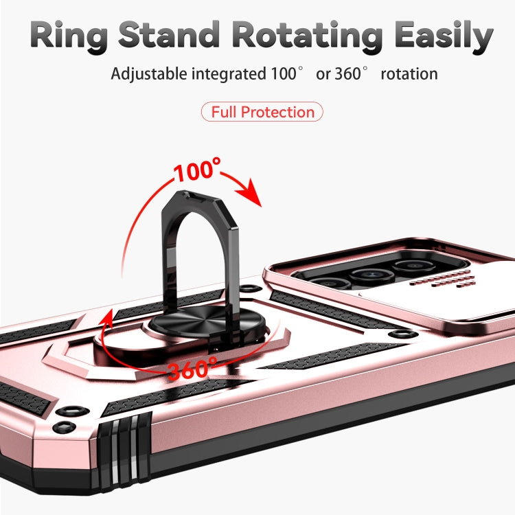 For Samsung Galaxy A25 Sliding Camshield Holder Phone Case