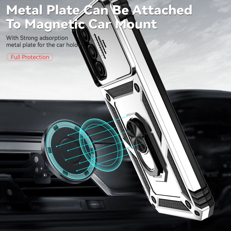 For Samsung Galaxy A25 Sliding Camshield Holder Phone Case
