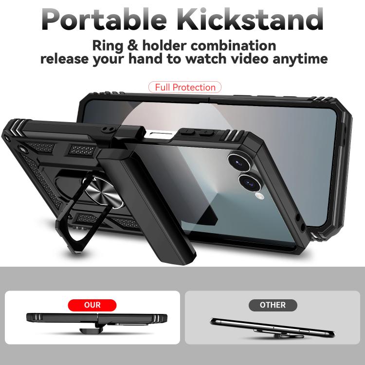 For Samsung Galaxy Z Flip7 5G Holder Phone Case