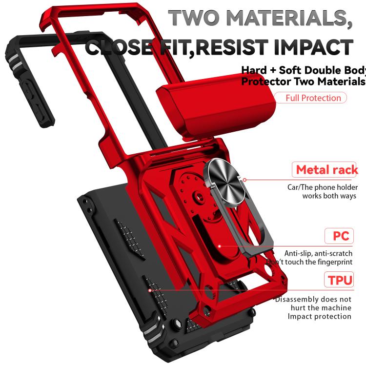 For Samsung Galaxy Z Flip7 5G Holder Phone Case