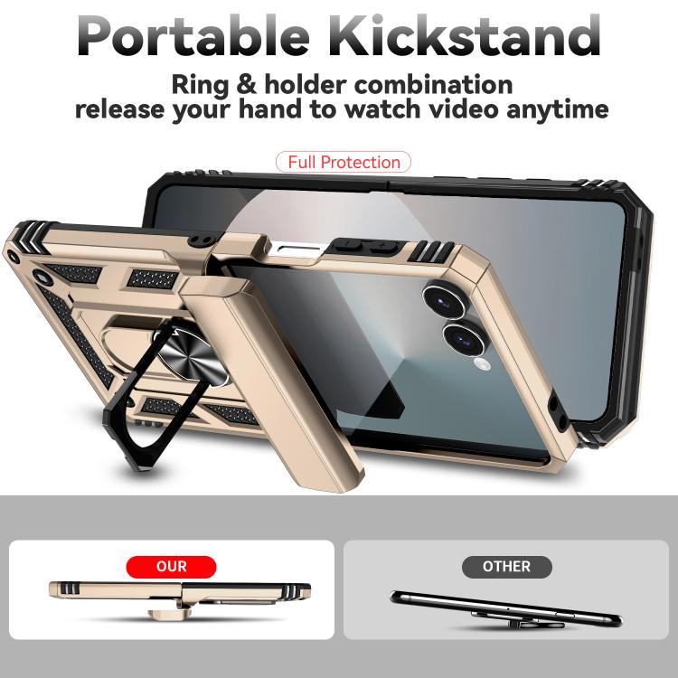 For Samsung Galaxy Z Flip7 5G Holder Phone Case