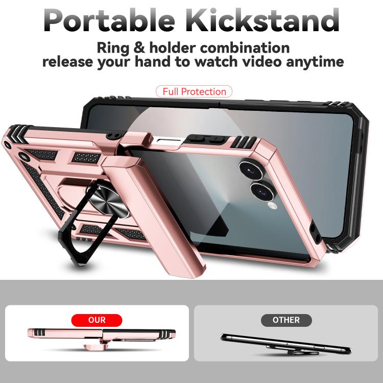 For Samsung Galaxy Z Flip7 5G Holder Phone Case