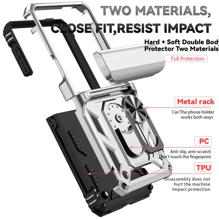 For Samsung Galaxy Z Flip7 5G Holder Phone Case