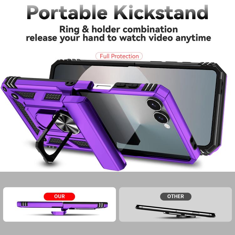 For Samsung Galaxy Z Flip7 5G Holder Phone Case