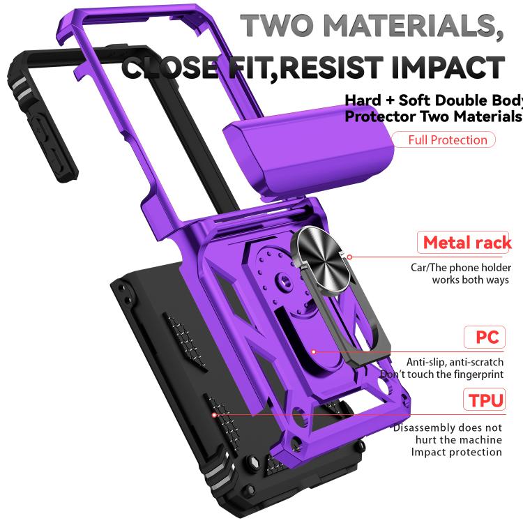 For Samsung Galaxy Z Flip7 5G Holder Phone Case