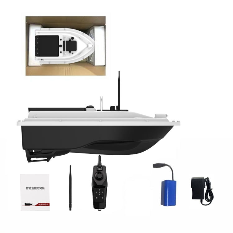 D26 Smart Remote Control Fishing Bait Boat Support Dual Fixed Point & GPS Positioning, Plug:UK Plug