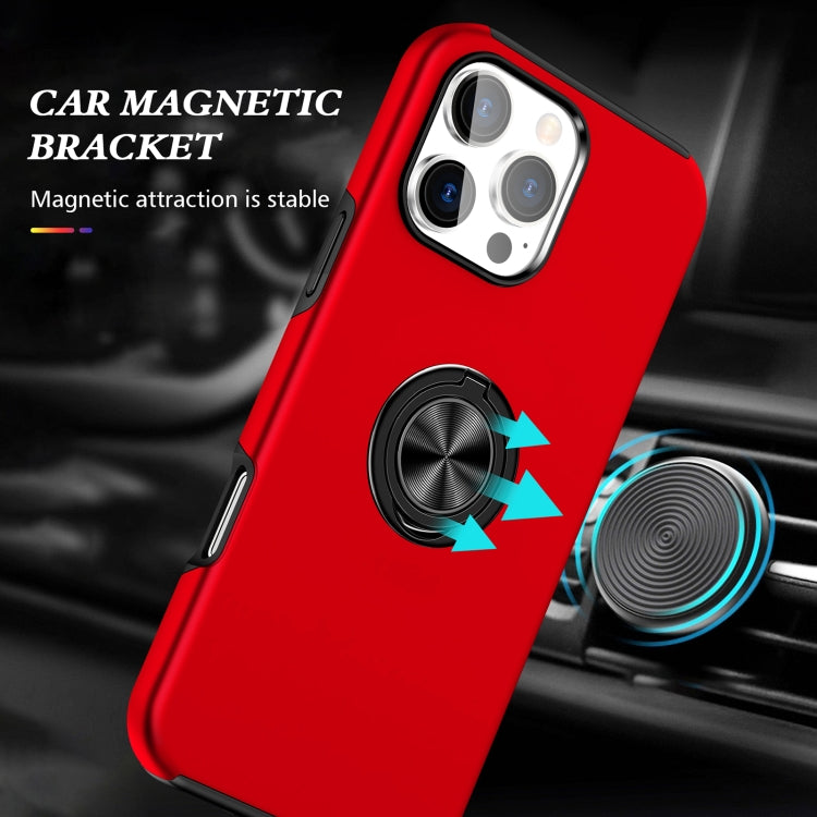 For iPhone 16 Magnetic Ring Holder Phone Case