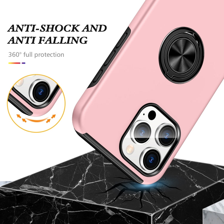 For iPhone 15 Magnetic Ring Holder Phone Case