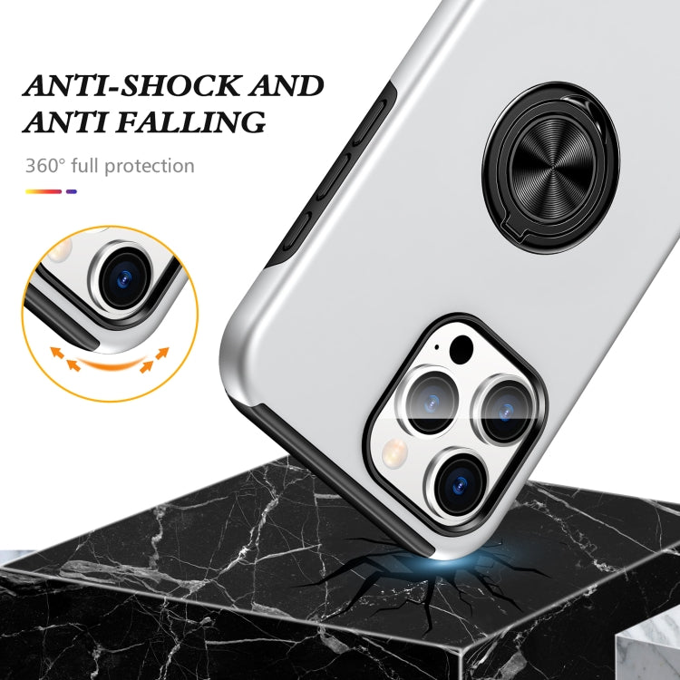 For iPhone 15 Magnetic Ring Holder Phone Case