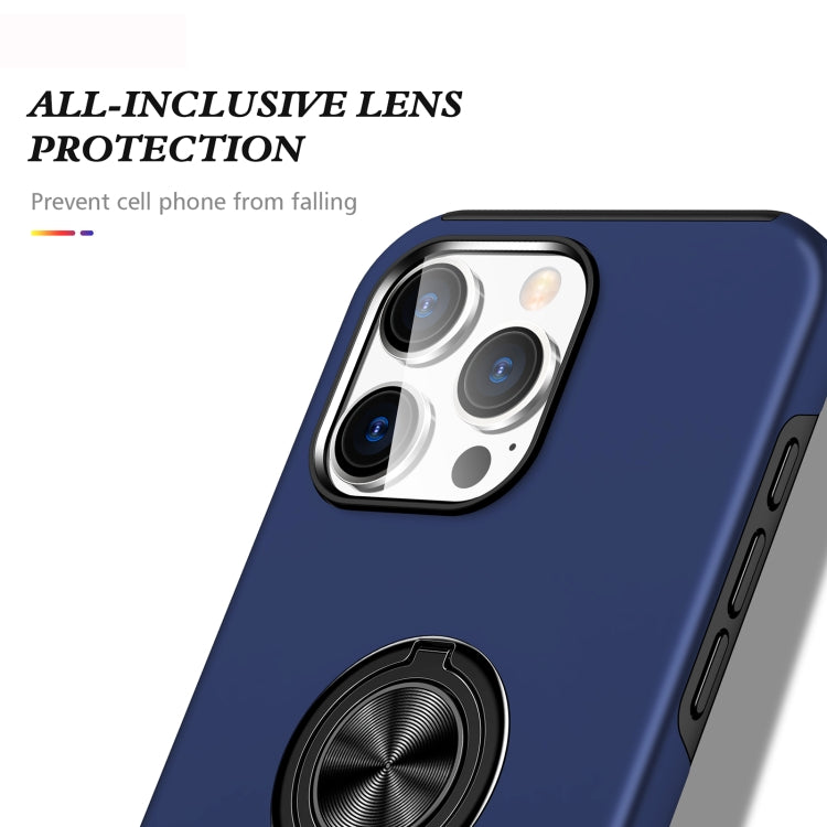 For iPhone 15 Plus Magnetic Ring Holder Phone Case