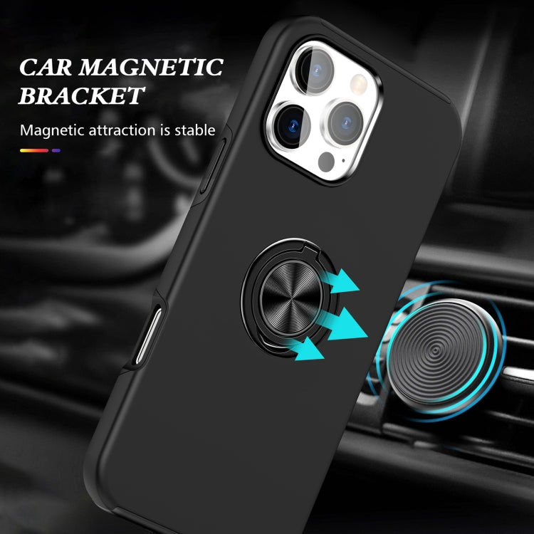 For iPhone 15 Pro Max Magnetic Ring Holder Phone Case