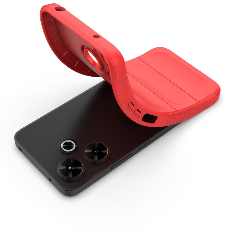 For Redmi 13 4G Global Magic Shield TPU + Flannel Phone Case
