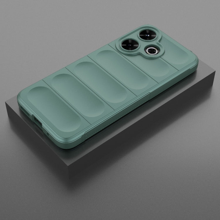 For Redmi 13 4G Global Magic Shield TPU + Flannel Phone Case