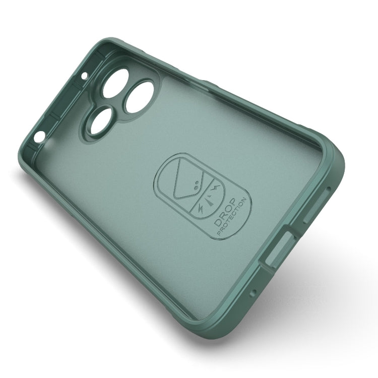 For Redmi 13 4G Global Magic Shield TPU + Flannel Phone Case