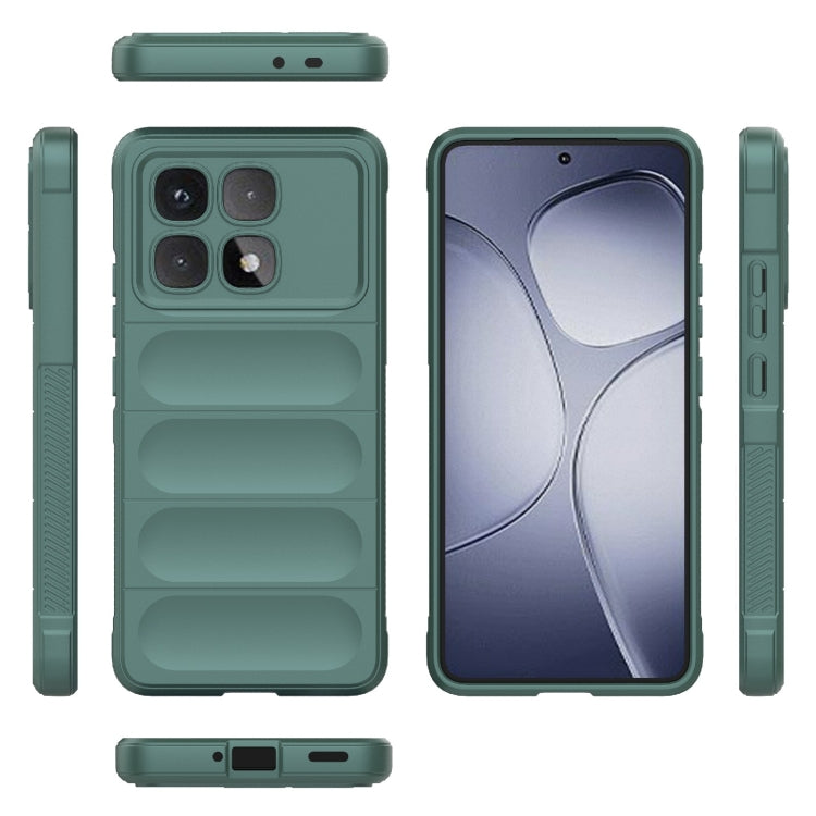 For Redmi K70 Ultra Global Magic Shield TPU + Flannel Phone Case